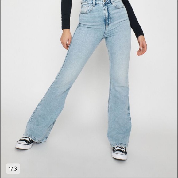 FLARED LEG JEANS FROM GARAGE - Picture 2 of 7